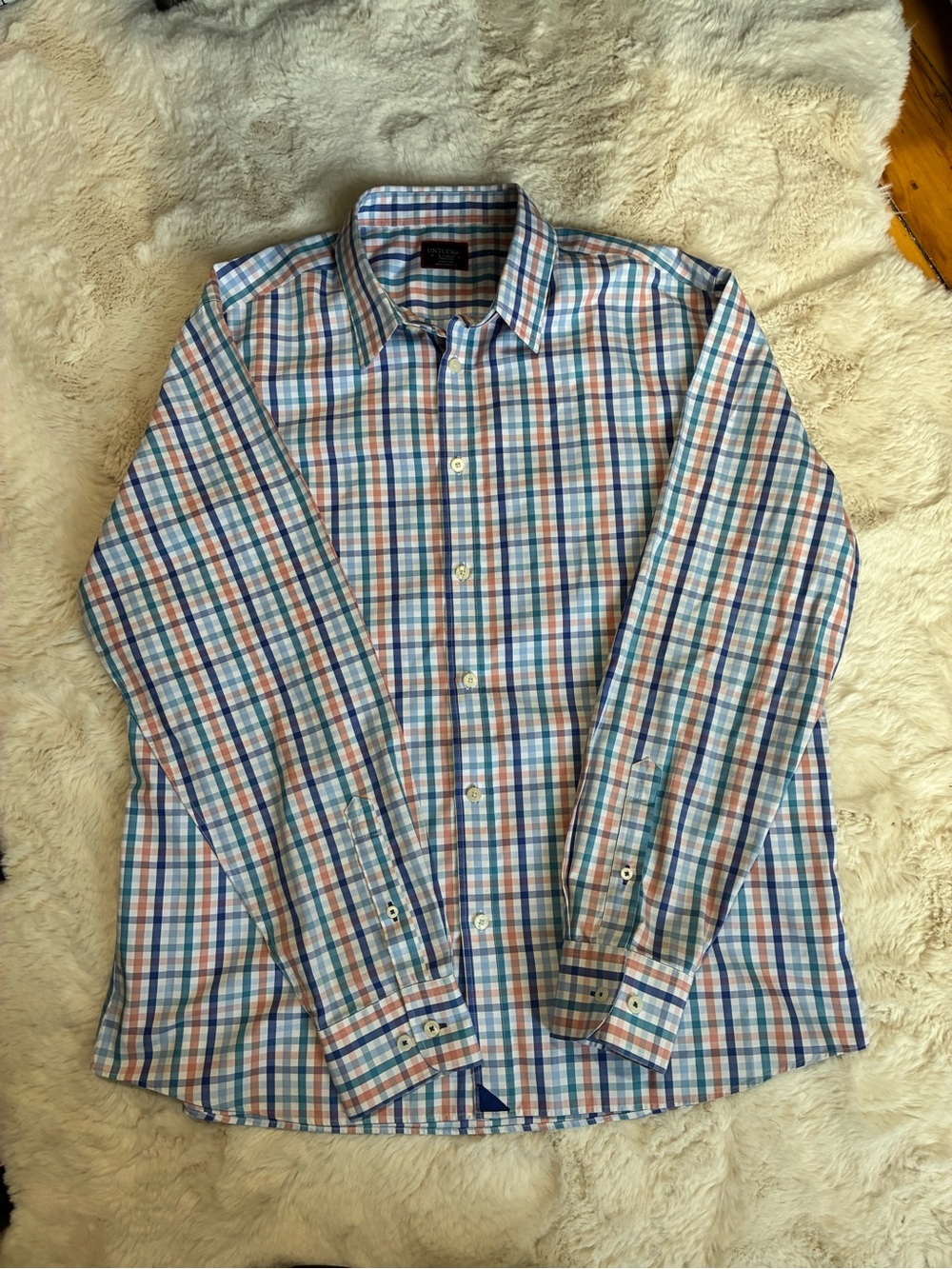 UNTUCKit XL Plaid Dress Shirt